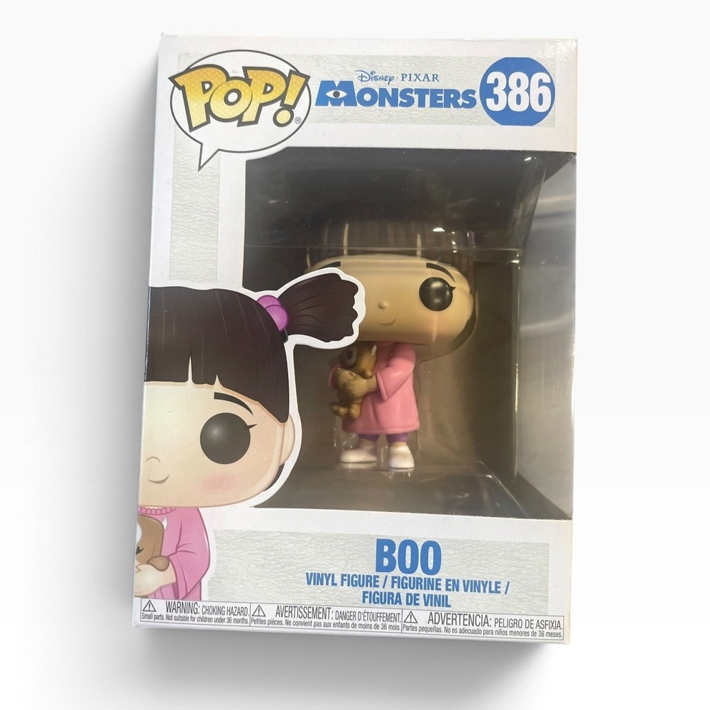 Funko Pop Monsters Inc Boo 386 Disney Pixar Vinyl Figure Pink Toy